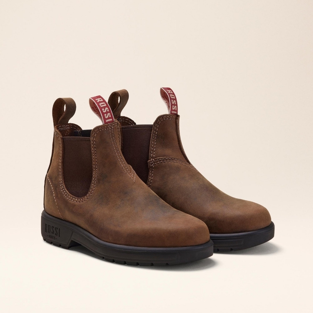 Rossi Boots Men's Brown Leather Boots NWT Sz 13